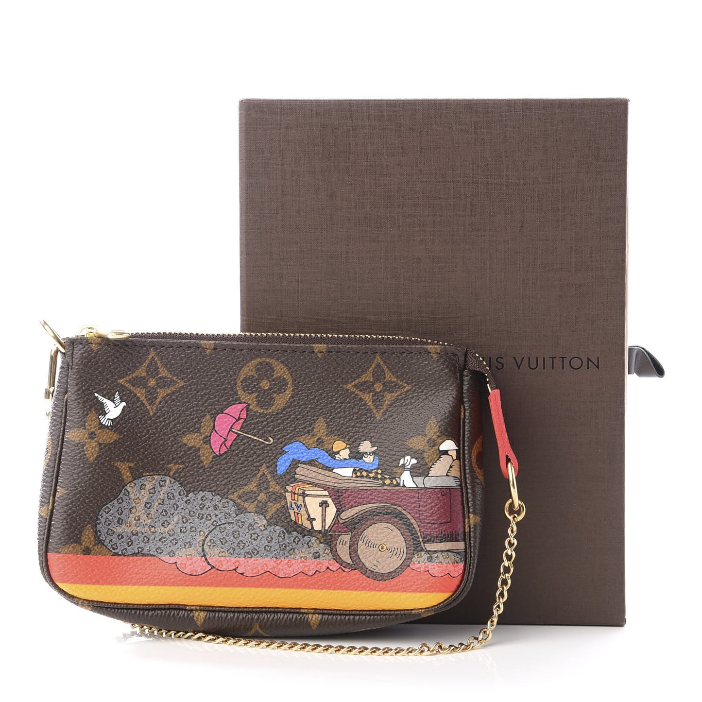 Monogram 2015 Christmas Animation Mini Pochette Accessories