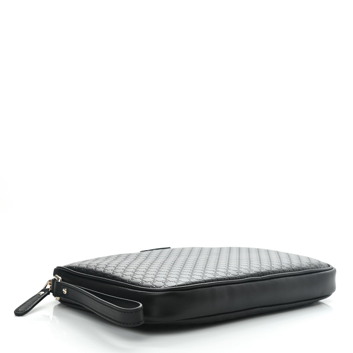 Gucci Microguccissima GG Wristlet Pouch Black 3 of 6