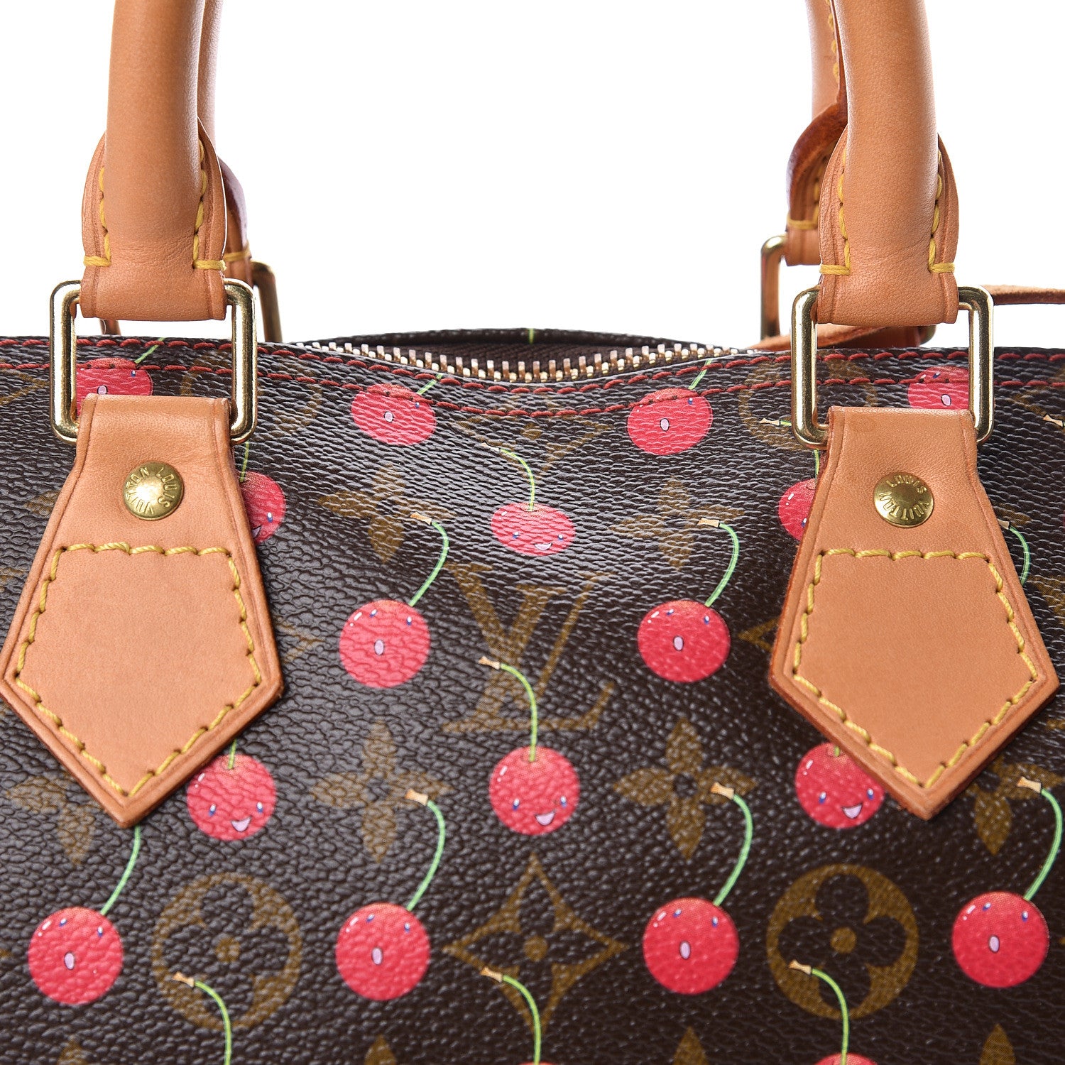 Louis Vuitton Monogram Cerises Speedy 25 8 of 10