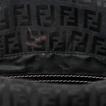 Fendi Zucchino Baguette Black 14 of 22