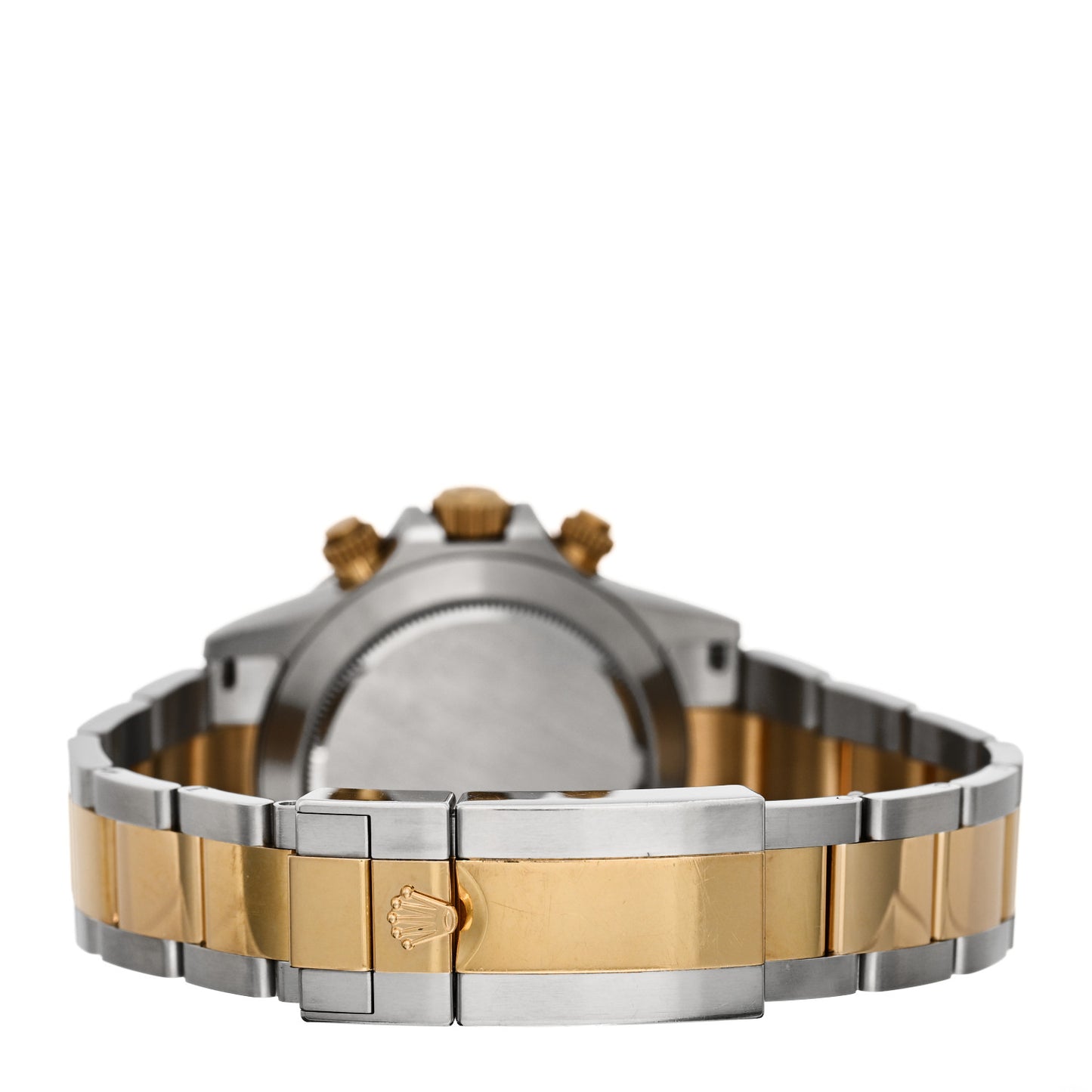 Stainless Steel 18K Yellow Gold 40mm Oyster Perpetual Cosmograph Daytona Watch Black 116503