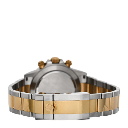 Rolex Stainless Steel 18K Yellow Gold 40mm Oyster Perpetual Cosmograph Daytona Watch Black 116503 3 of 5
