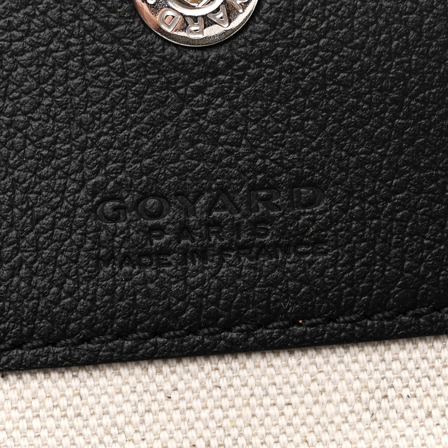 Goyardine Boheme Hobo Black