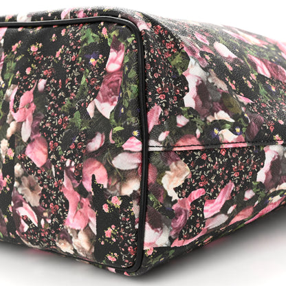 Givenchy Textured Coated Canvas Roses Camouflage Print Large Antigona Tote Black 10 of 13