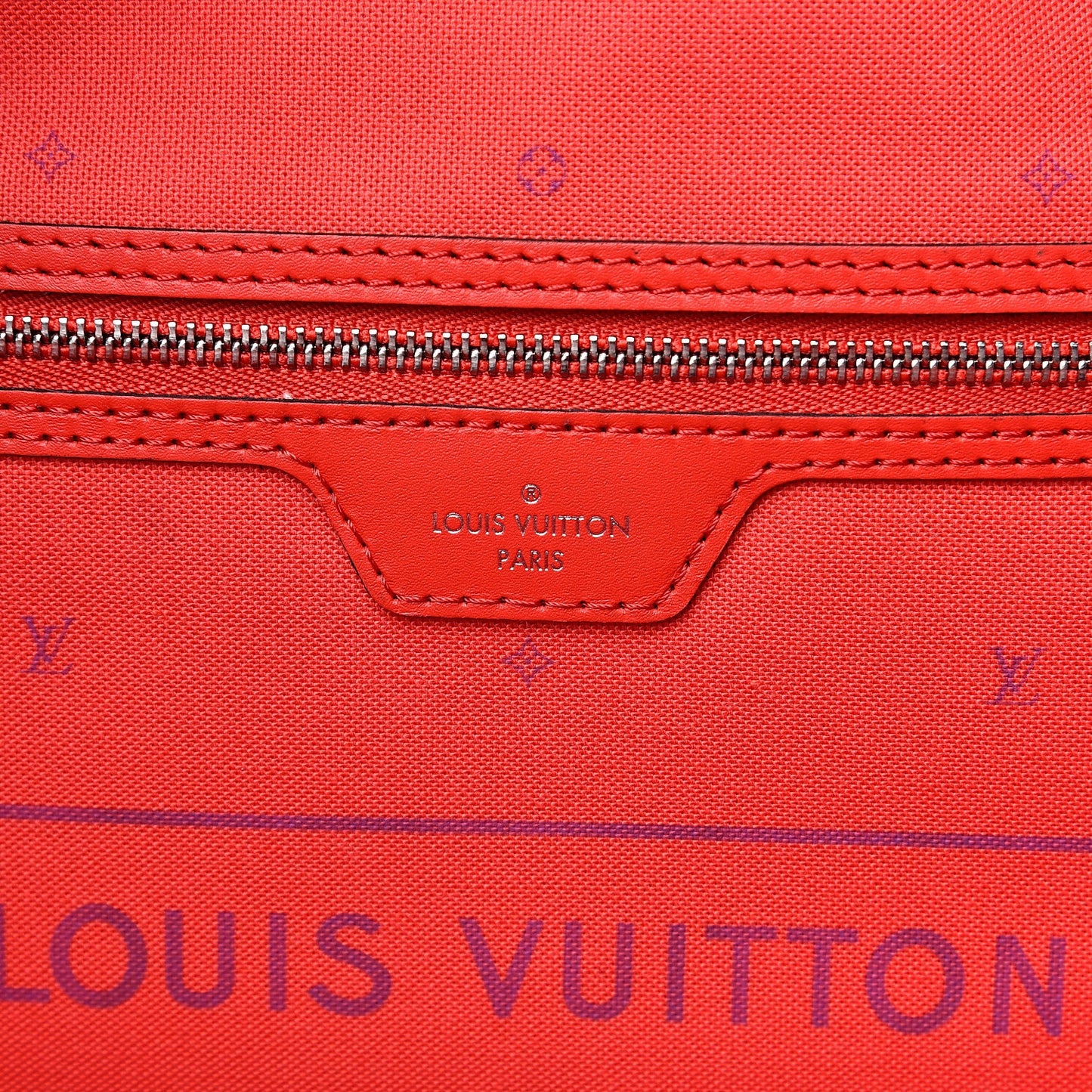 Monogram Escale Neverfull MM Rouge