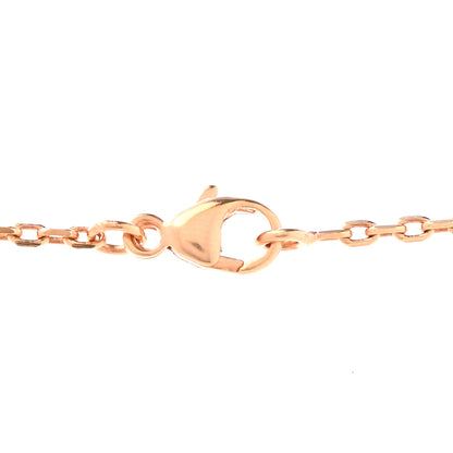 Hermes Swift Small O'Kelly Pendant Necklace Rose Sakura 5 of 8