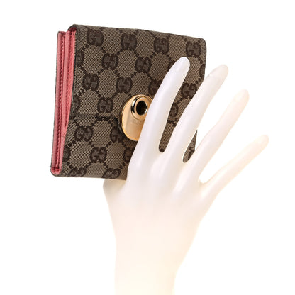 Gucci Monogram Eclipse Wallet Pink 2 of 19