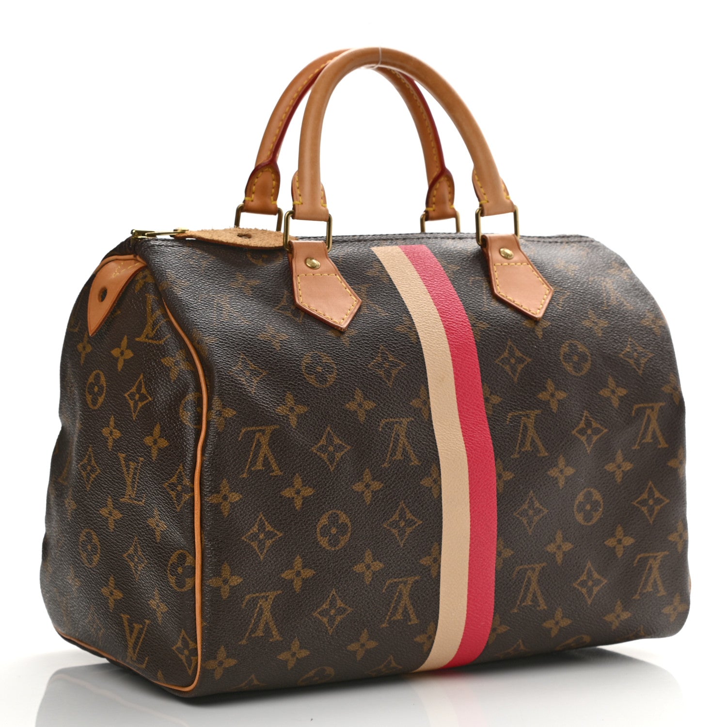 Louis Vuitton Monogram My LV Heritage Speedy 30 Ivory Fuchsia 2 of 11