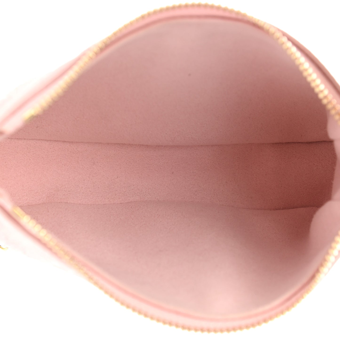 Empreinte Monogram Giant Broderies Mini Pochette Accessories Pink Creme