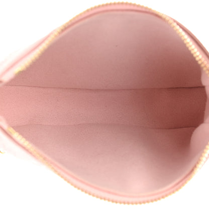 Louis Vuitton Empreinte Monogram Giant Broderies Mini Pochette Accessories Pink Creme 5 of 6