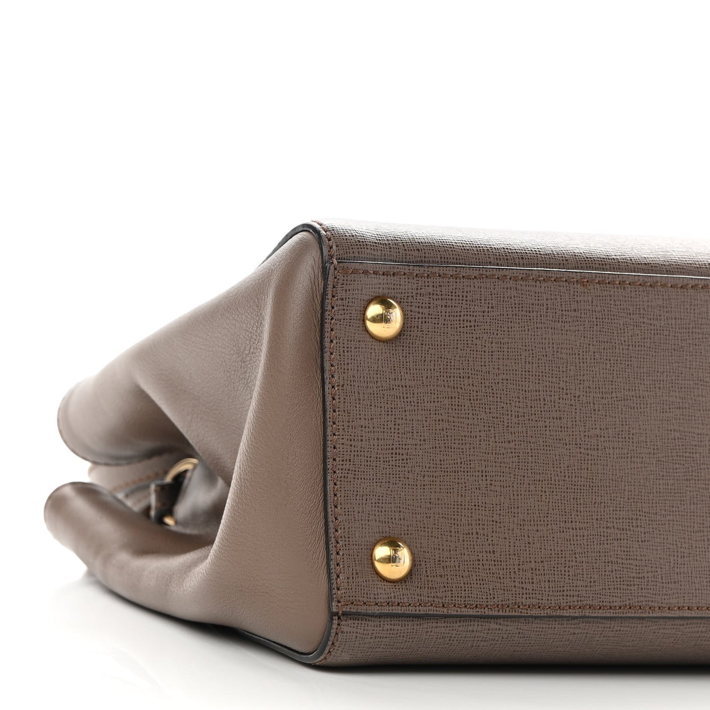 Vitello Elite Flamingo Petite 2Jours Tote Seppia