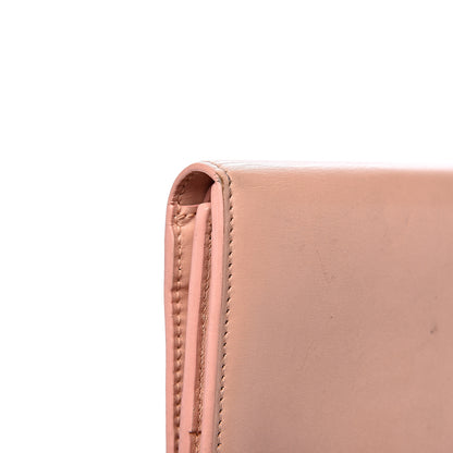 Saint Laurent Calfskin Trifold Wallet Pale Pink 7 of 11