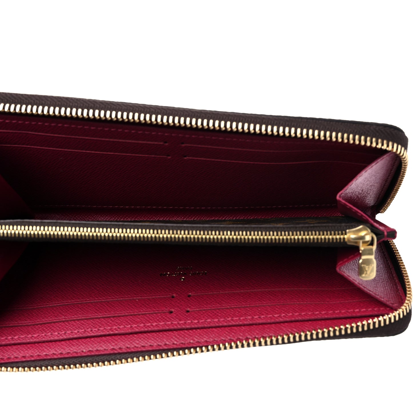 Monogram Clemence Wallet Fuchsia