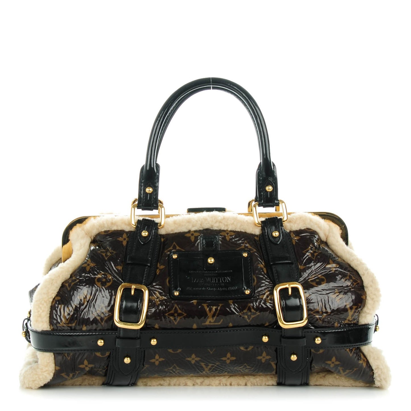 Monogram Shearling Sac Storm