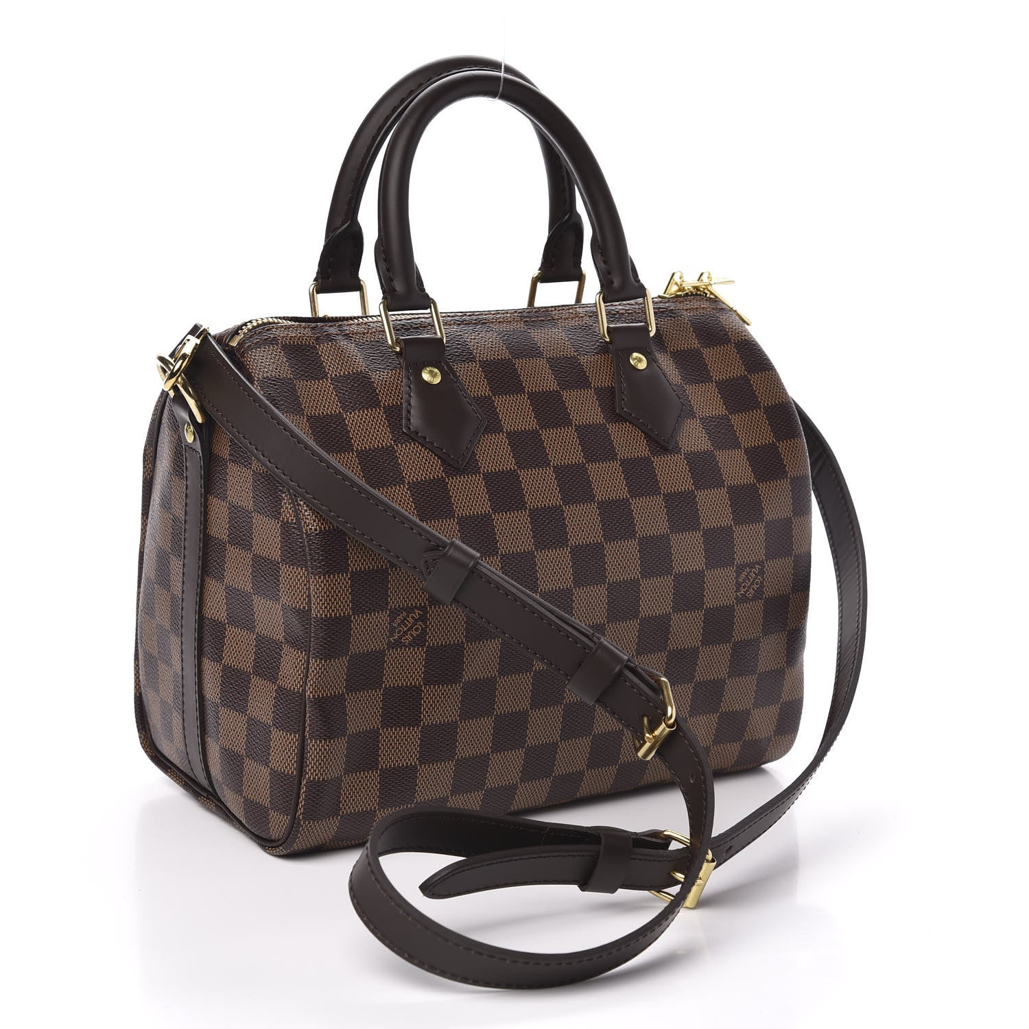 Louis Vuitton Damier Ebene Speedy Bandouliere 25 3 of 11
