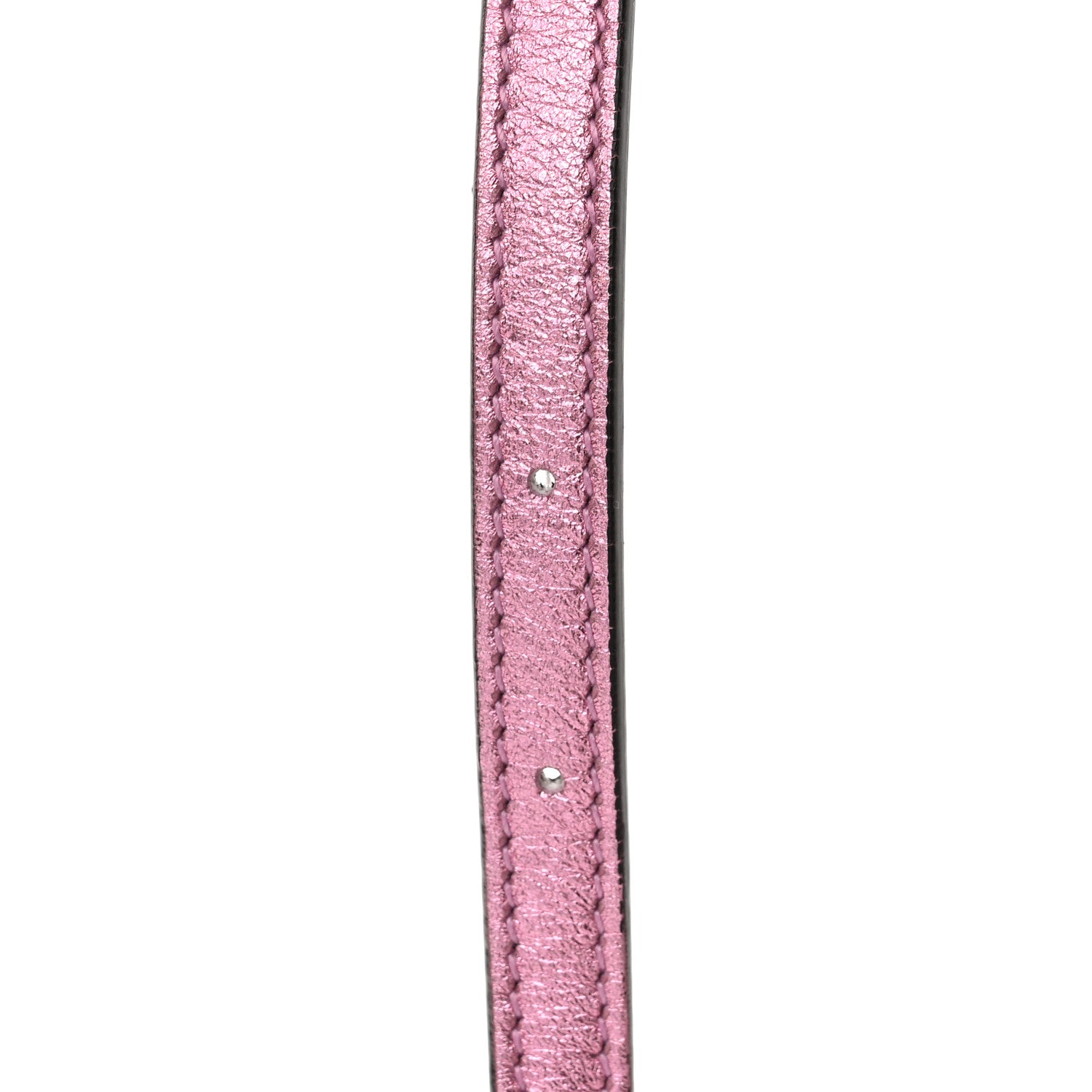 Saint Laurent Metallic Calfskin Matelasse Monogram Lou Camera Bag Vegas Pink 12 of 12