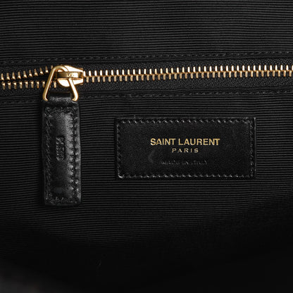 Saint Laurent Toile Classic Monogram Tote Bag Black 5 of 7