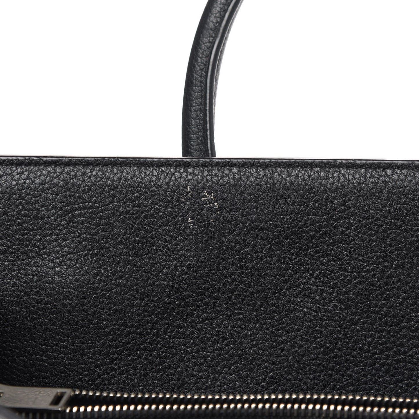 Grained Calfskin Small Supple Sac De Jour Black