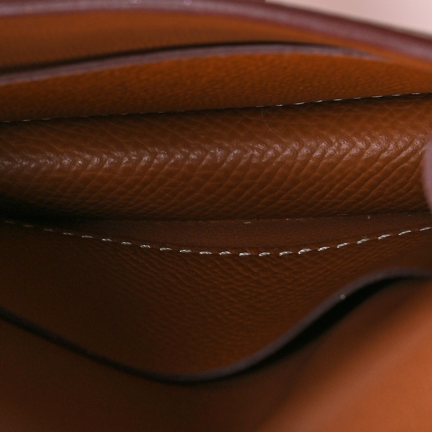 Hermes Epsom Constance Slim Wallet Gold 6 of 9