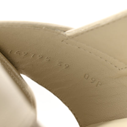 Gucci Monogram Granada Kid Trip 40/72mm Lug Sole Sandals 39 Beige Ebony Mystic White 8 of 11