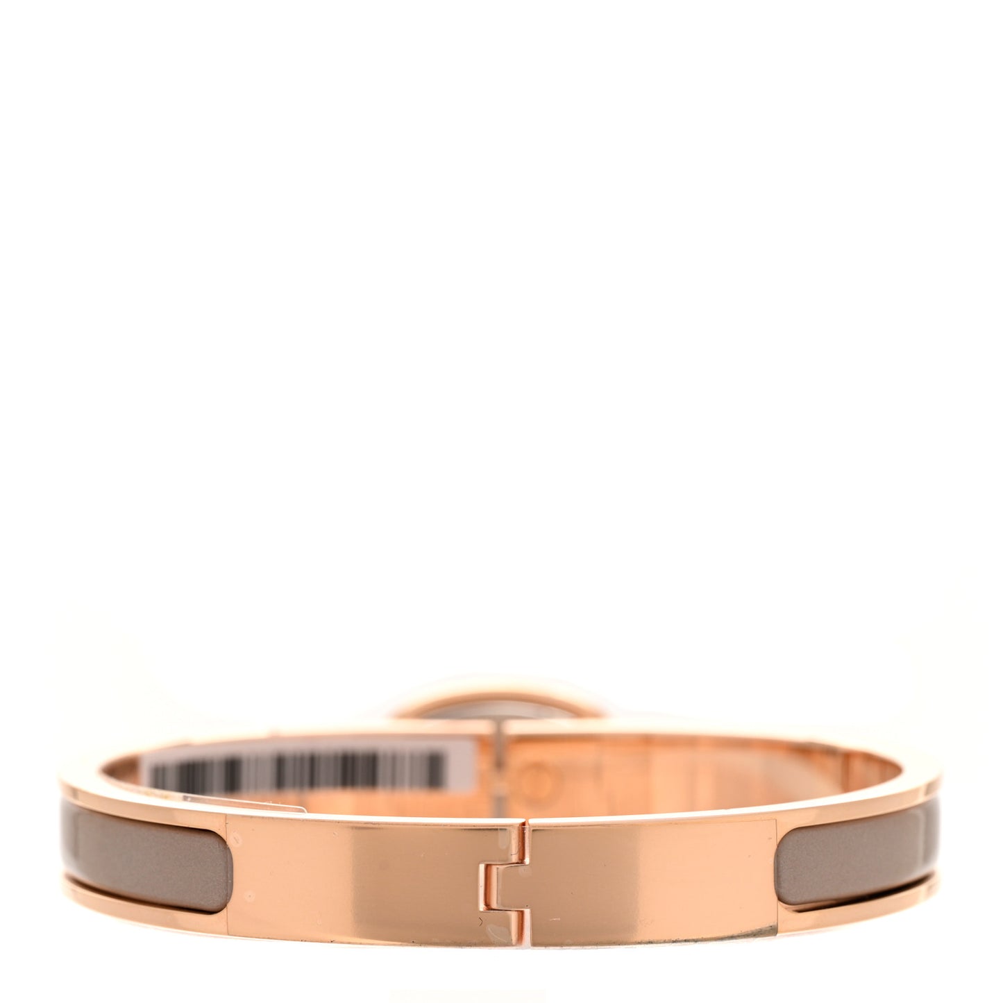 Enamel Mini Farandole Clic Chaine D'Ancre Bracelet Marron Glace