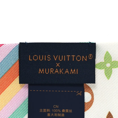 Louis Vuitton LV X TM Silk Monogram Multicolor BB Bandeau White 3 of 3