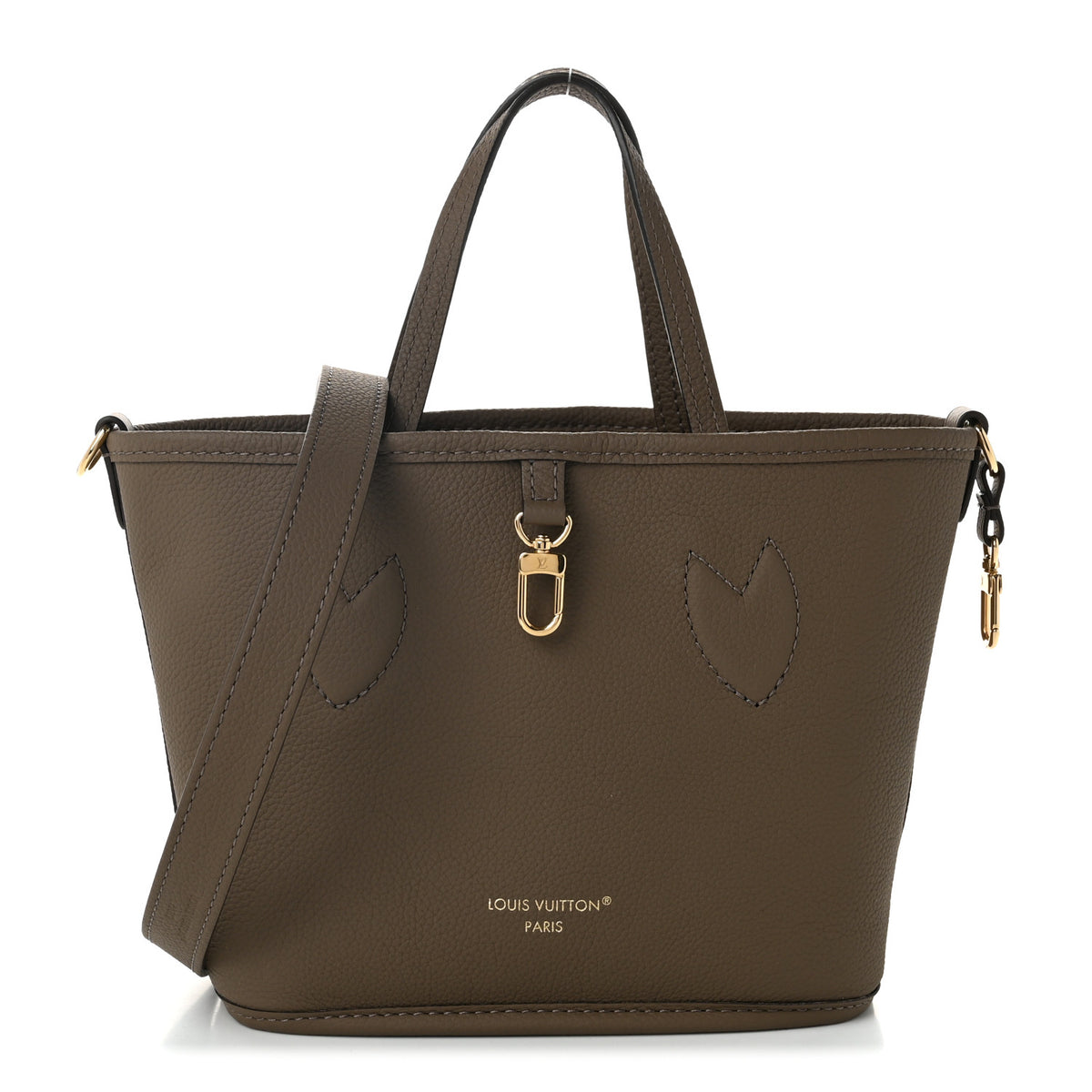 Louis Vuitton Monogram Neverfull Inside Out Bandouliere BB Dark Fango 1 of 17
