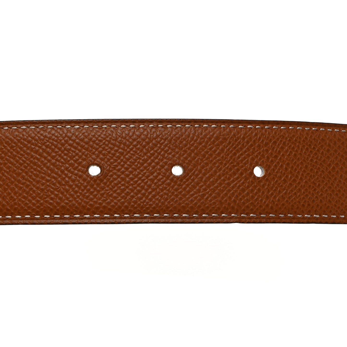 Epsom 38mm Constance H Belt 80/32 White Gold