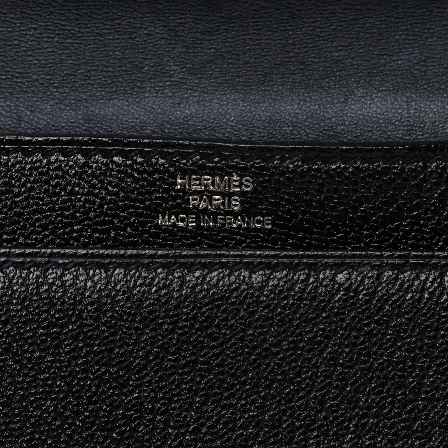 Hermes Chevre Mysore Mini Verrou Chaine Bag Black 5 of 20