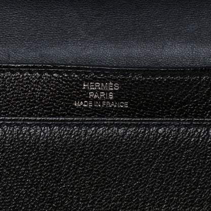 Hermes Chevre Mysore Mini Verrou Chaine Bag Black 5 of 20