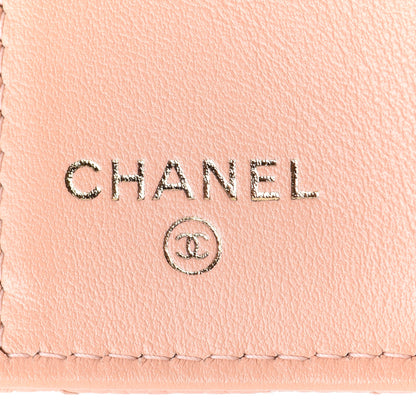 Chanel Caviar Quilted Small Boy Flap Wallet Light Pink 7 of 11