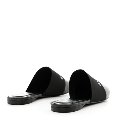 Givenchy Calfskin Bedford Logo Mule Slides 38 Black 4 of 9