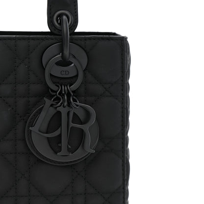 Christian Dior Ultra Matte Calfskin Cannage Small My ABCDior Lady Dior Black 7 of 11