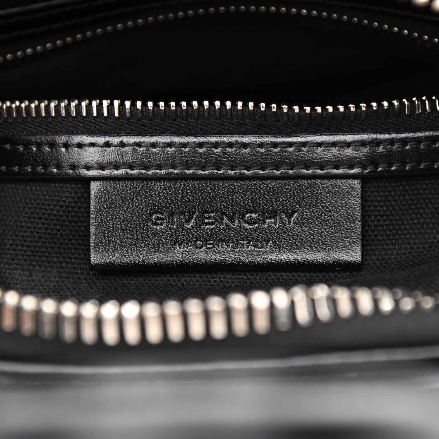 Givenchy Shiny Lord Calfskin Mini Antigona Black 6 of 14