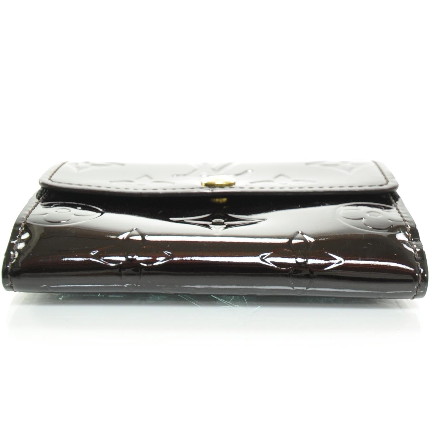 Louis Vuitton Vernis Ludlow Wallet Amarante 4 of 7
