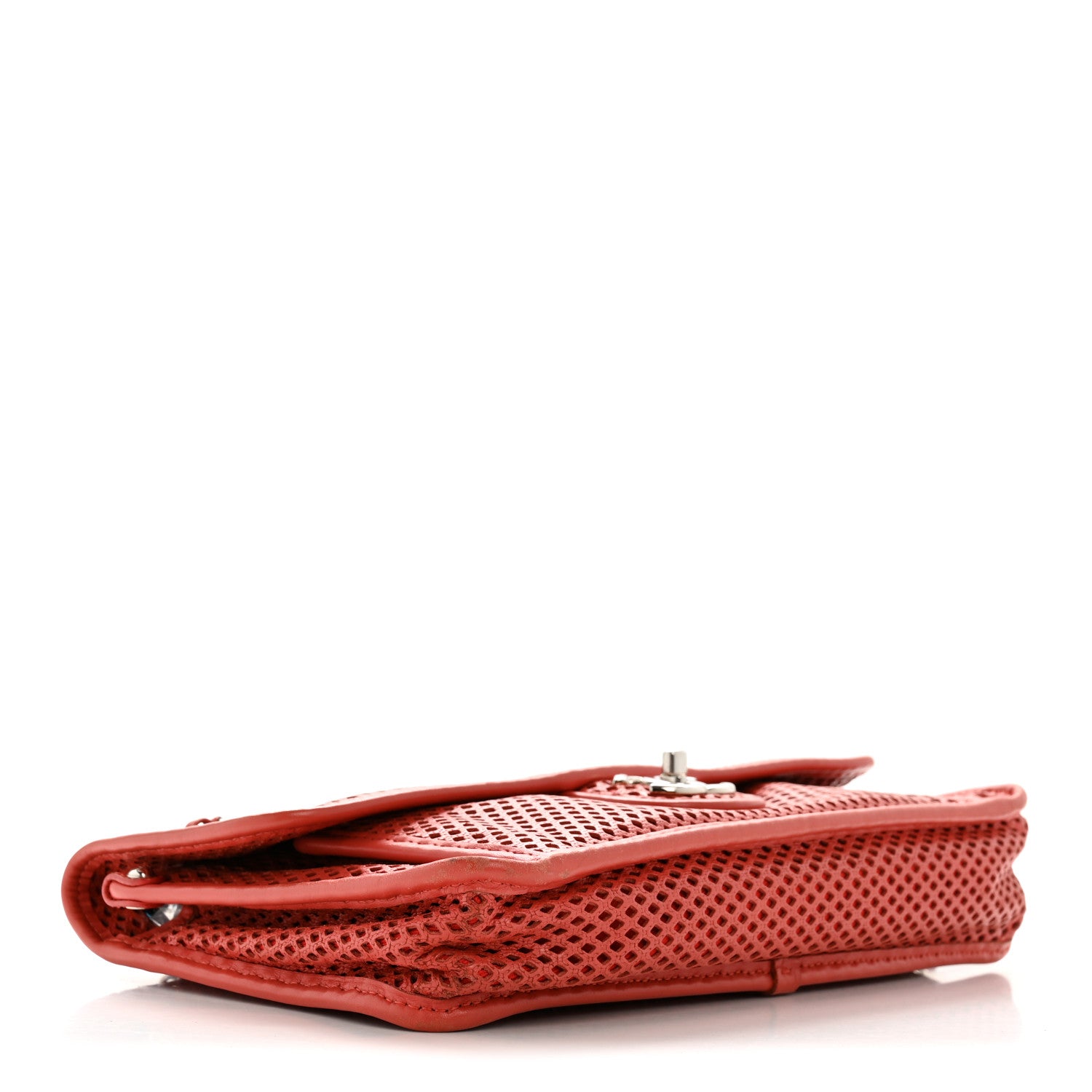Chanel Perforated Calfskin Large Up In The Air Flap Red 4 of 14