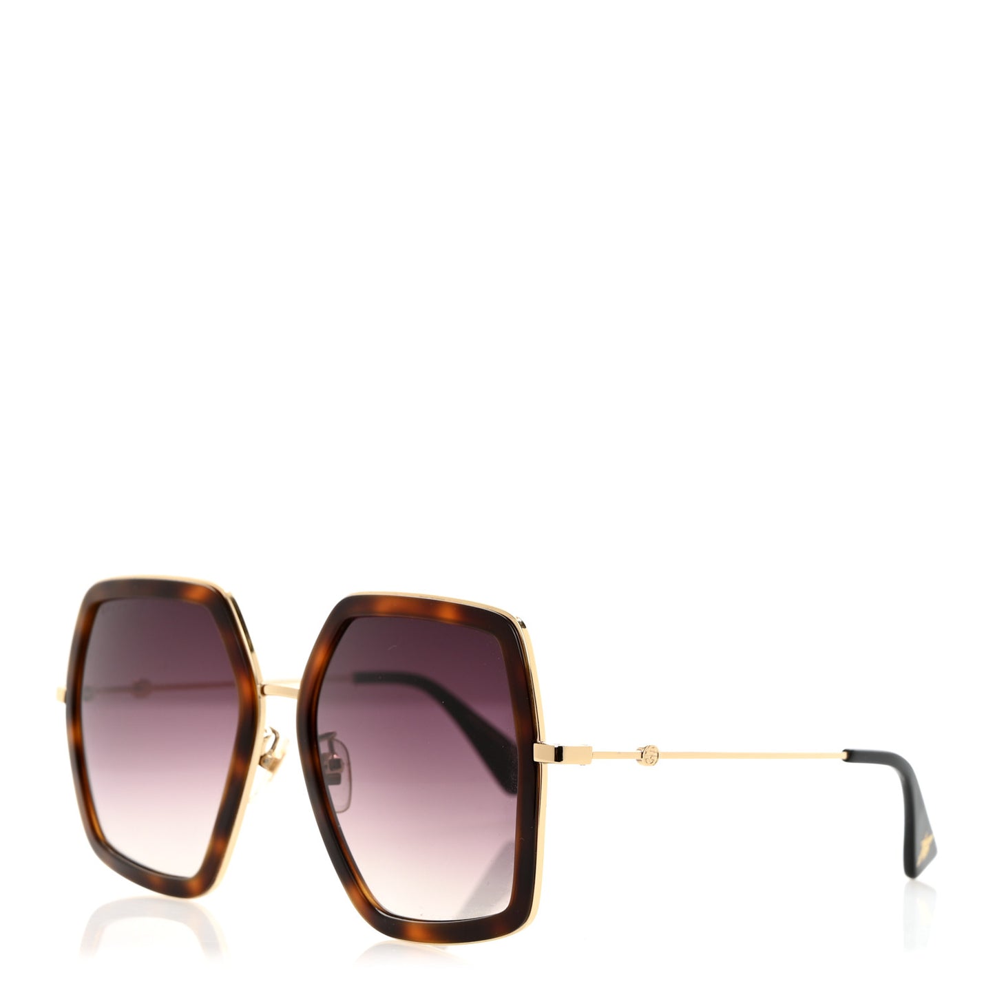 Acetate Oversize Square Frame GG0106S Sunglasses Tortoise