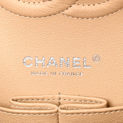 Chanel Caviar Quilted Medium Double Flap Beige 6 of 11