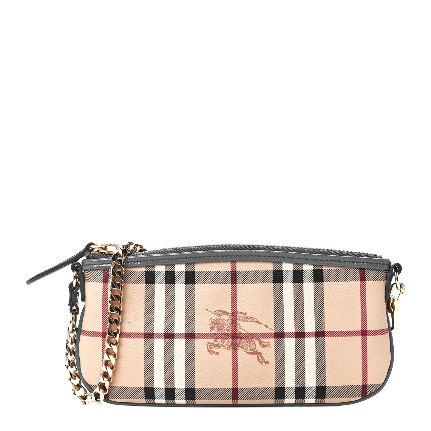 Haymarket Check Clara Pochette Grey