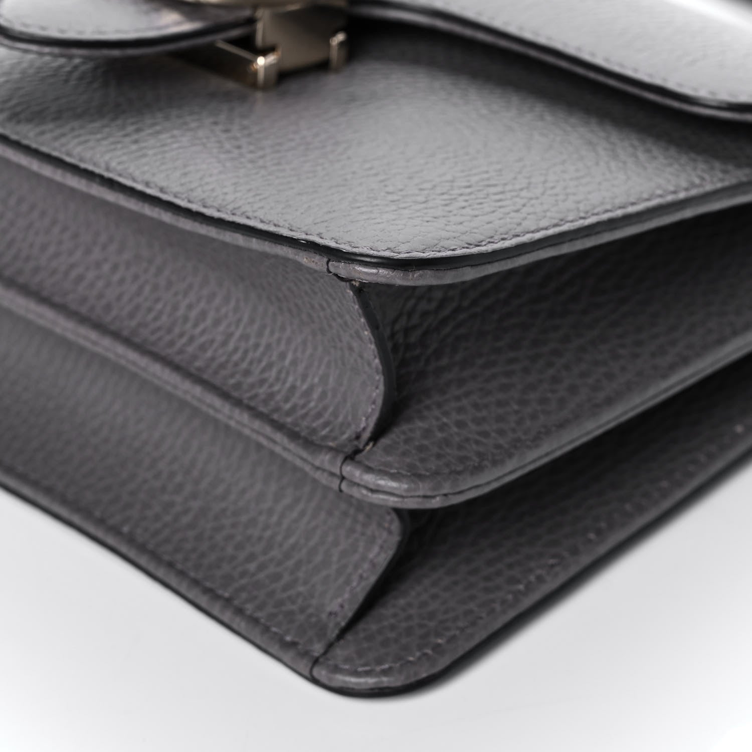 Gucci Dollar Calfskin Small Interlocking G Shoulder Bag Loess 12 of 12