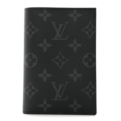 Louis Vuitton Monogram Eclipse Passport Cover 1 of 7