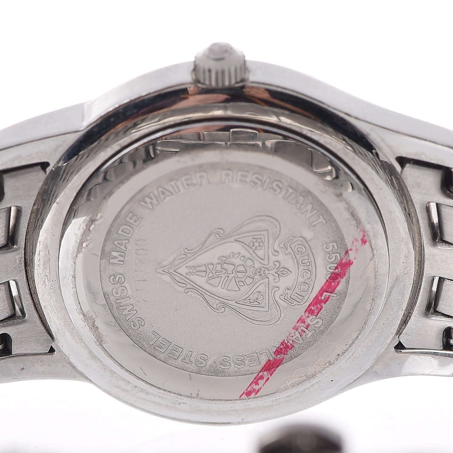Gucci Stainless Steel 27mm 5500L Quartz Watch Black 5 of 7