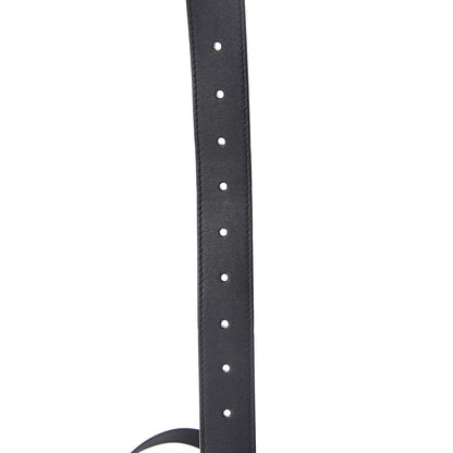 Gucci Calfskin Matelasse Animal Studs GG Marmont Belt Bag 75 Black 10 of 10