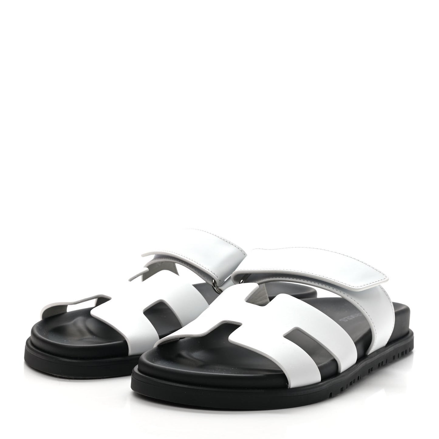 Calfskin Womens Chypre Sandals 36.5 White