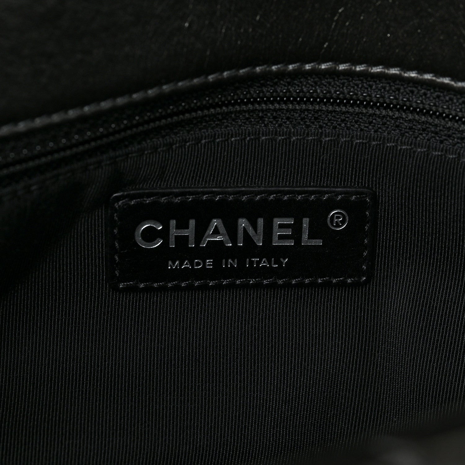 Chanel Calfskin Quilted Small Chain Me Flap So Black 6 of 9