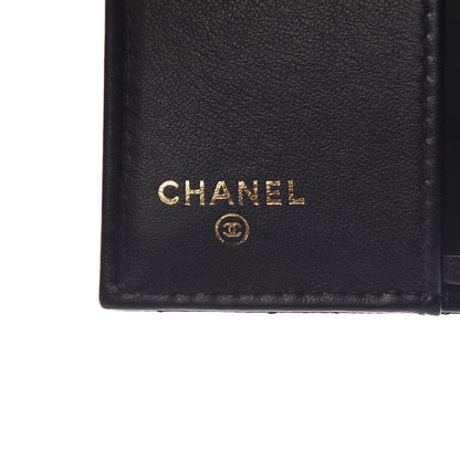 Chanel Caviar Quilted Small Boy Flap Wallet Black 6 of 7