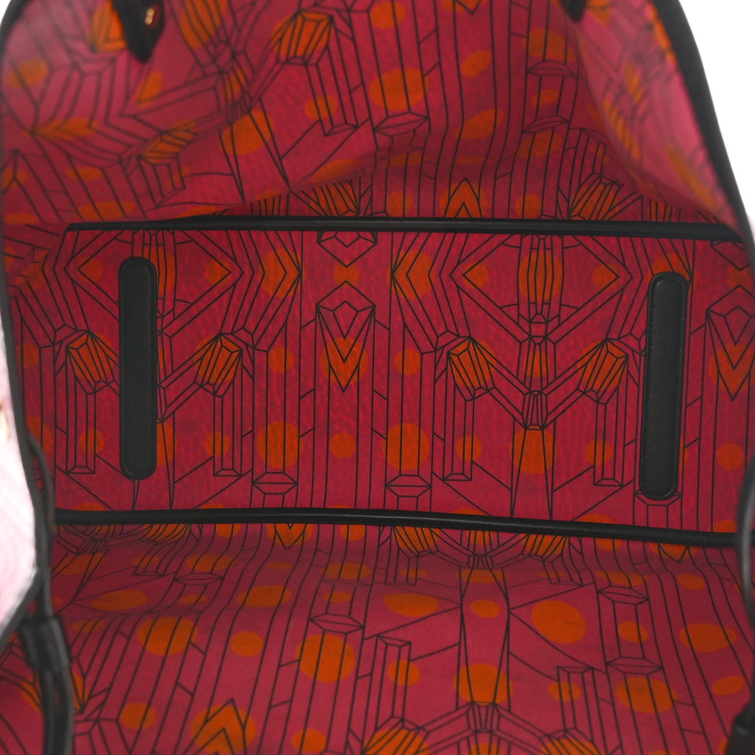 MCM Visetos Large Project Reversible Shopper Tote Pink 8 of 18