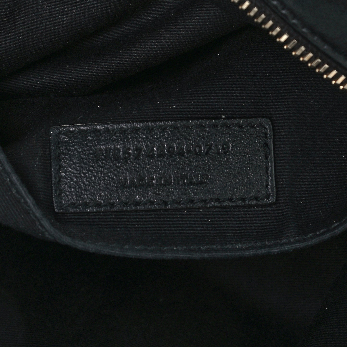 Calfskin Matelasse Monogram Lou Camera Bag Black