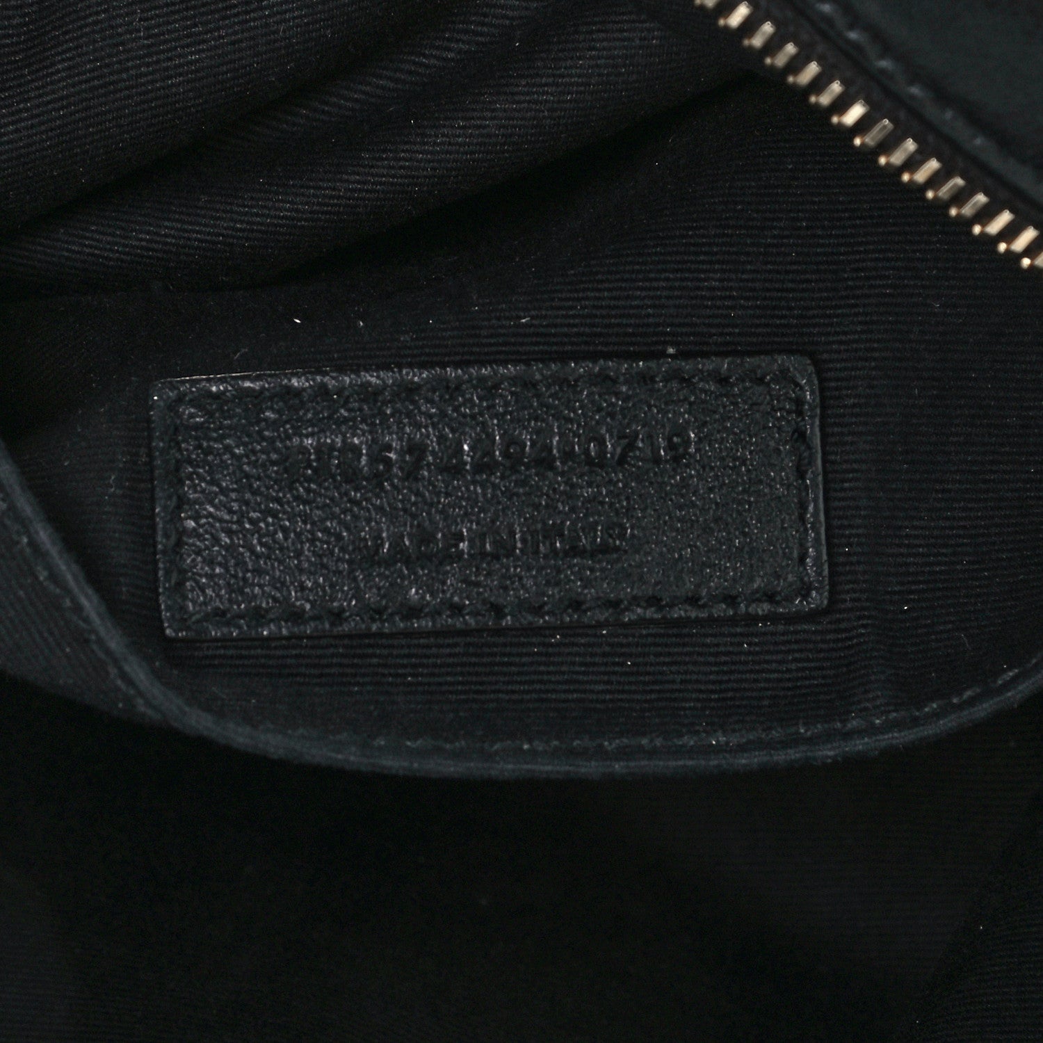 Saint Laurent Calfskin Matelasse Monogram Lou Camera Bag Black 6 of 10