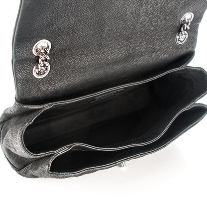 Chanel Caviar Quilted Medium Simply CC Flap Black 5 of 7
